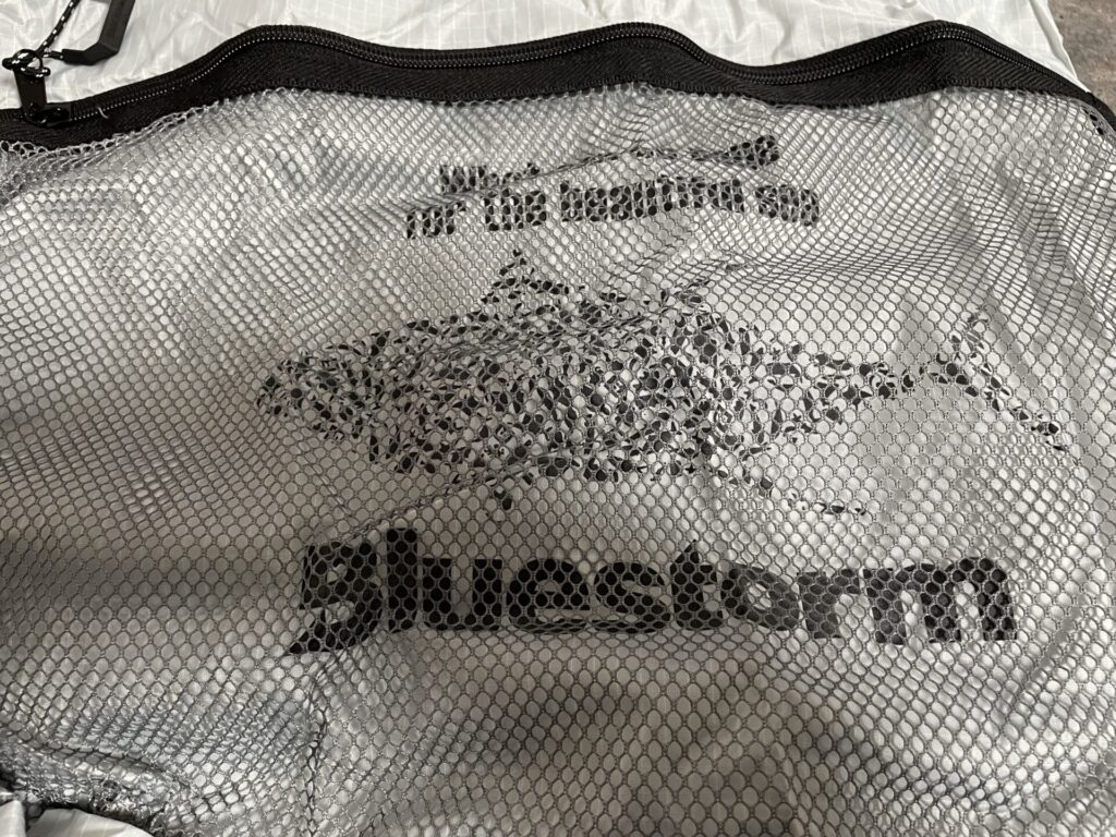 ブルーストームオリジナルエコバックの写真。